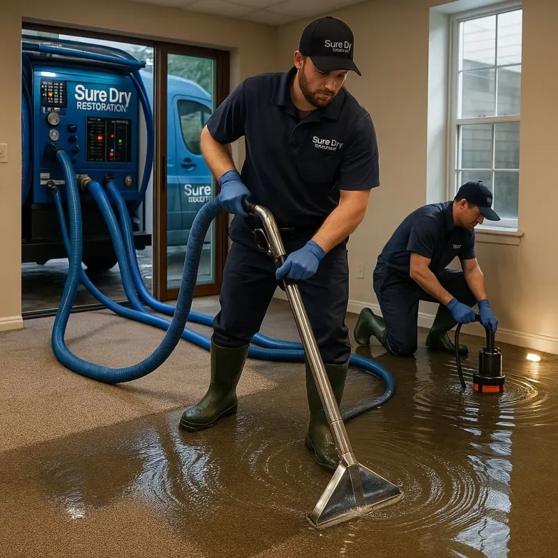 Water Extraction and Removal process in Sunrise, FL